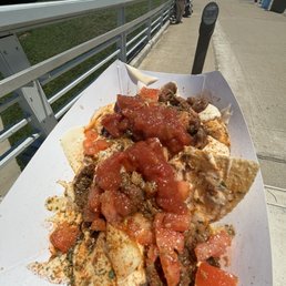 Crawfish nachos Crawfish nachos