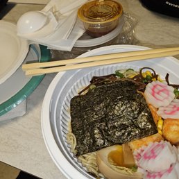 All that fish cake!
