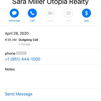 Utopia Property Management - Proof of verbal call - Property Management Near Me - Temecula, California