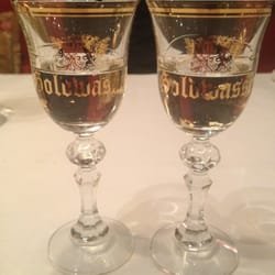 Goldwasser - Goldwasser Drink-like a liquer or wodka. Delicious**