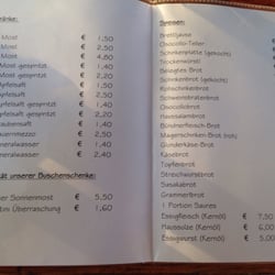 Mostschenke Kakl - Karte