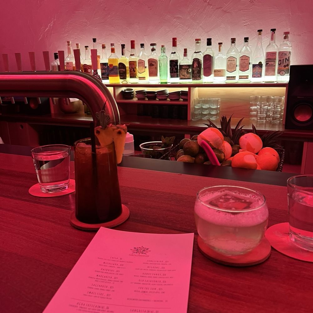 Bar area