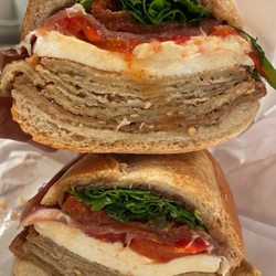 Anthony & Sons Bakery - 17. Breaded Eggplant and Prosciutto DiParma Sandwich