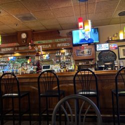 Bar dining area.