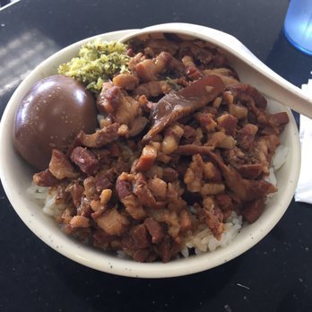 Tofu King - Mushroom sliced Pork Rice w/ egg - Taiwanese Near Me - Irvine, California Tofu King - Mushroom sliced Pork Rice w/ egg - Taiwanese Near Me - Irvine, California