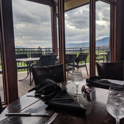 Rustica Steakhouse And Traders Lounge - Main dining room...not a bad view in the place!