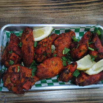 Pizza Club - TANDOORI CHICKEN WINGS - Pizza Near Me - Sacramento, California Pizza Club - TANDOORI CHICKEN WINGS - Pizza Near Me - Sacramento, California