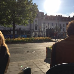 Sol på uteserveringen :)