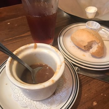 Mimi's Cafe - A favorite is the French Onion Soup, notice it's all gone, washed down with Berry Flavored Iced Tea. - American Near Me - Torrance, California Mimi's Cafe - A favorite is the French Onion Soup, notice it's all gone, washed down with Berry Flavored Iced Tea. - American Near Me - Torrance, California