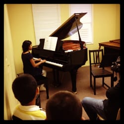 Music Notes Academy - Piano student performing in our Saturday Concert Series.