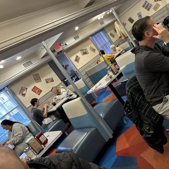 Dish n' Dat -  man sitting at a table in a diner - American Near Me - Canton, Connecticut