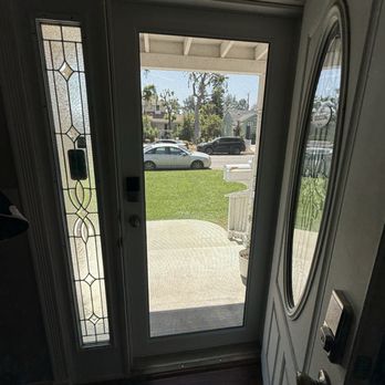 Den Defenders Security Doors - Another view closer looking out from inside. - Door Sales/Installation Near Me