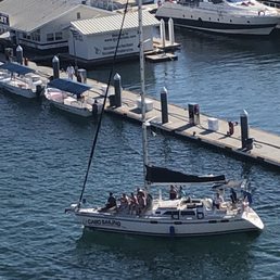 Our boat from our hotel balcony Later that day! Our boat from our hotel balcony Later that day!