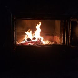 Hack-Away Forest Products - Cozy fireplace