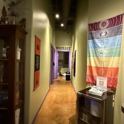 The Sanctuary Yoga Pilates Wellness - Hallway to the massage area