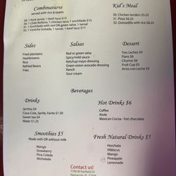 The Jalapeños Grill - Menu