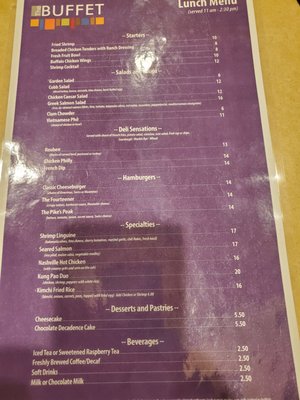 Menu photo 2 The Buffet Black Hawk, CO