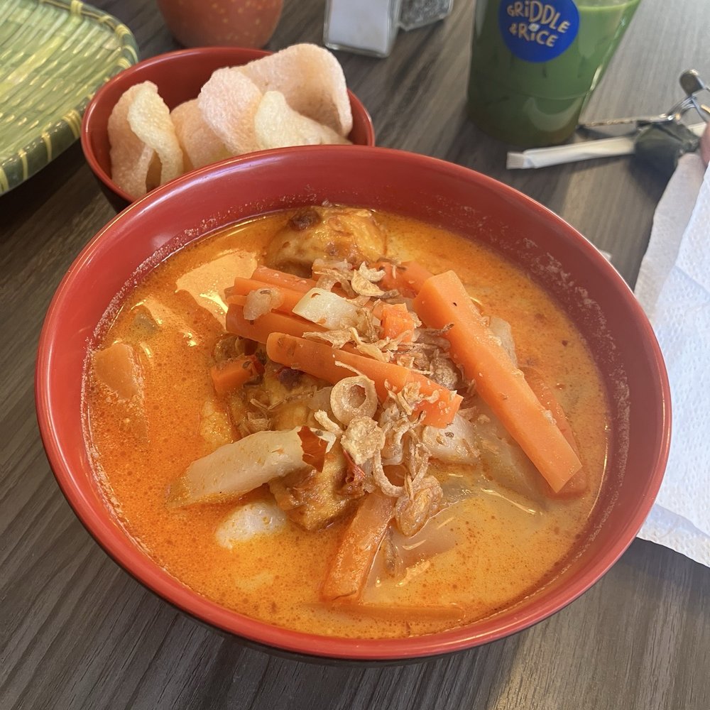 Griddle And Rice - Vegetarian curry soup - Breakfast & Brunch Near Me - Philadelphia, Pennsylvania Griddle And Rice - Vegetarian curry soup - Breakfast & Brunch Near Me - Philadelphia, Pennsylvania