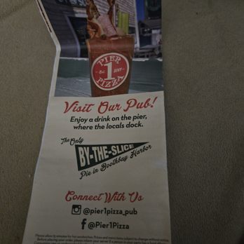 Pier 1 Pizza - Pizza Near Me - Boothbay Harbor, Maine Pier 1 Pizza - Pizza Near Me - Boothbay Harbor, Maine