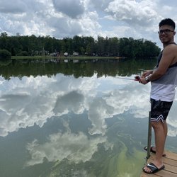 Lake and sky