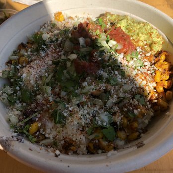 Rubio's Coastal Grill - Mexican corn chicken bowl - Mexican Near Me - Oro Valley, Arizona Rubio's Coastal Grill - Mexican corn chicken bowl - Mexican Near Me - Oro Valley, Arizona