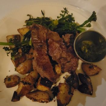 Seared - Sirloin with roasted seasoned potatoes - Steakhouses Near Me - Albuquerque, New Mexico