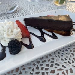 Block Island Oyster Bar and Grill - Flourless chocolate cake