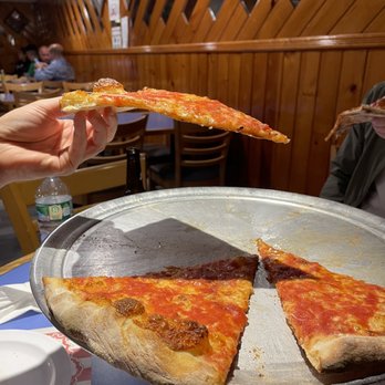 Johnny's Pizzeria - Plain pizza - zero flop! - Pizza Near Me - Mount Vernon, New York
