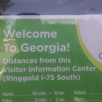Georgia Welcome Center - As soon as you cross over from Tennessee. - Visitor Centers Near Me - Ringgold, Georgia Georgia Welcome Center - As soon as you cross over from Tennessee. - Visitor Centers Near Me - Ringgold, Georgia