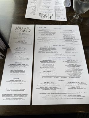 Menu photo 1 Hook & Cleaver Mukilteo, WA