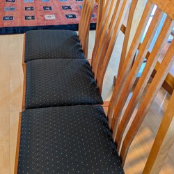 John D Freitas Upholstering - The seats were replaced with new fabric.