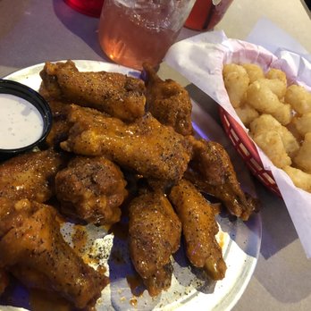 Pluckers Wing Bar - Plano - Spicy Lemon pepper wings - Chicken Wings Near Me - Plano, Texas Pluckers Wing Bar - Plano - Spicy Lemon pepper wings - Chicken Wings Near Me - Plano, Texas
