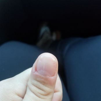 Gelish Nails - Horrible nails - Nail Salons Near Me - Gilbert, Arizona