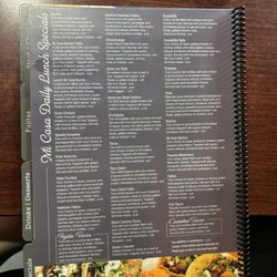 Mi Casa Restauraunte - Menu