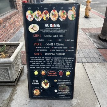 Gu Ramen Taps & Tapas - Signage - Ramen Near Me - Long Beach, California Gu Ramen Taps & Tapas - Signage - Ramen Near Me - Long Beach, California