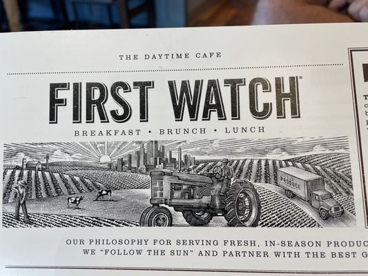 First Watch by null