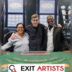 Exit Artists Escape Rooms - We weren't a huge group, but we had fun