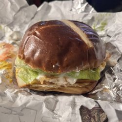Wendy's - Pretzel Bacon Pub Cheeseburger via Ubereats