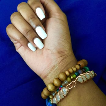 Acryliq Nails - Matte White for the week - Nail Salons Near Me - Canoga Park, California Acryliq Nails - Matte White for the week - Nail Salons Near Me - Canoga Park, California