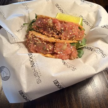 Sushi Nikkei - Bixby Knolls - Tuna Tacos - Japanese Near Me - Long Beach, California Sushi Nikkei - Bixby Knolls - Tuna Tacos - Japanese Near Me - Long Beach, California