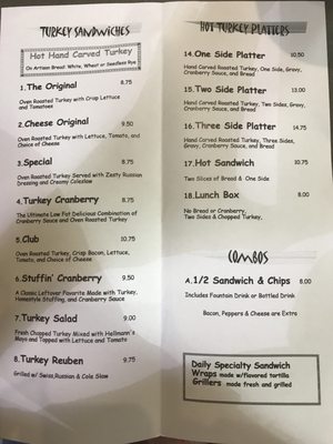 Menu photo 2 The Original Turkey Philadelphia, PA Menu photo 2 The Original Turkey Philadelphia, PA