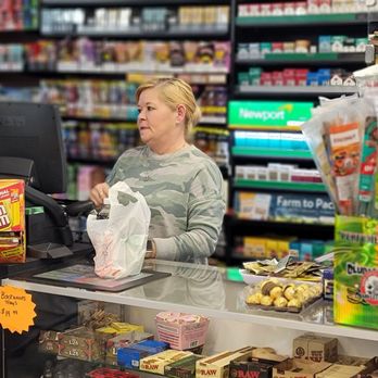 Russell's Quik Stop - RQS employee, Theresa. Extremely friendly - Grocery Near Me - Wilmington, North Carolina Russell's Quik Stop - RQS employee, Theresa. Extremely friendly - Grocery Near Me - Wilmington, North Carolina