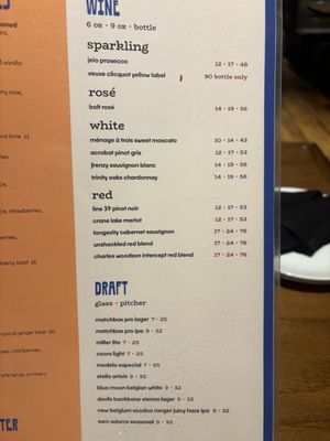 Menu photo 5 matchbox Sunrise, FL Menu photo 5 matchbox Sunrise, FL