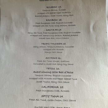 Ricardo's Kitchen + Bar - Sushi menu today - Steakhouses Near Me - Lacey, Washington Ricardo's Kitchen + Bar - Sushi menu today - Steakhouses Near Me - Lacey, Washington
