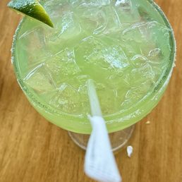 House margarita, it was happy hour. House margarita, it was happy hour.