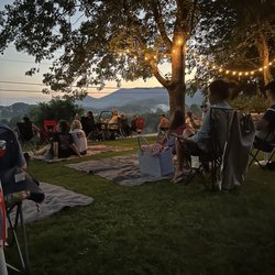 The Dillard House - Special seating for guests to enjoy the fireworks show