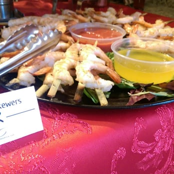 Culinary Freestyle - Shrimp Skewers with Butter & Cocktail Sauce - Food Delivery Services Near Me - Fremont, California Culinary Freestyle - Shrimp Skewers with Butter & Cocktail Sauce - Food Delivery Services Near Me - Fremont, California
