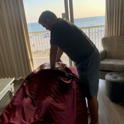 Seaside Mobile Massages - Chris worked every area that was tight