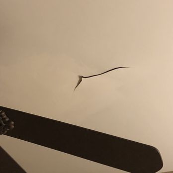 The Eldridge - another tear in the bedroom ceiling - Hotels Near Me - Lawrence, Kansas