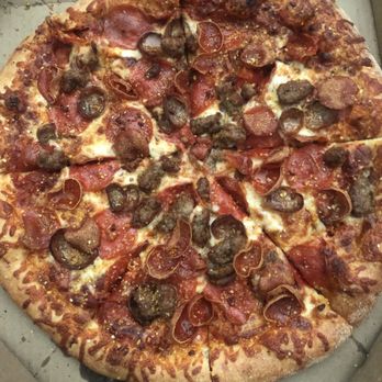 Marco's Pizza - Ultimate magnifico..or something like that. It has 2 kinds of pepperoni and 2 kinds of sausage:/ - Pizza Near Me - Cedar Hill, Texas Marco's Pizza - Ultimate magnifico..or something like that. It has 2 kinds of pepperoni and 2 kinds of sausage:/ - Pizza Near Me - Cedar Hill, Texas